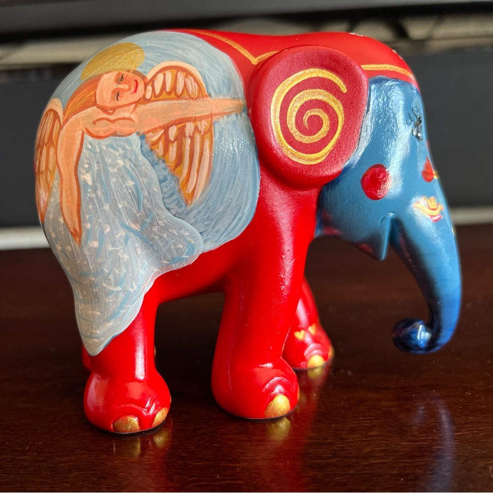 Elephant Parade 2012 ‘LADY - LADY’ by Ada Breedveld Figurine - Picture 3 of 7